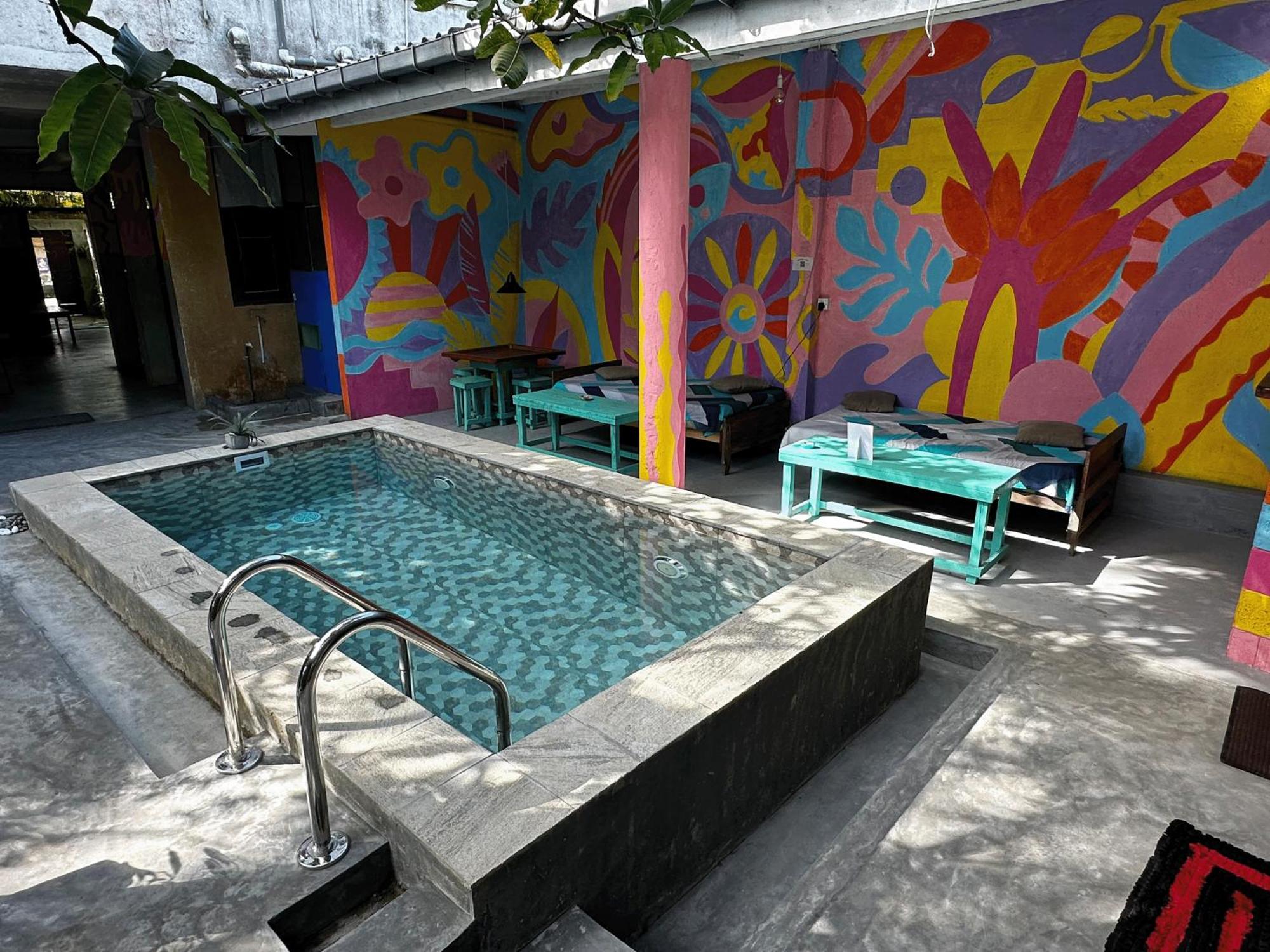 Cycling Backpacker Hostel & Cafe Unawatuna Eksteriør bilde